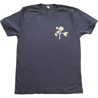 Ginza.se U2: Unisex T-Shirt/Joshua Tree Photo (Navy Blue) (Back Print & Ex-Tour) (Medium)