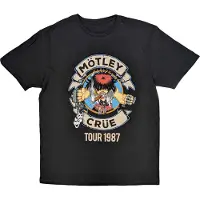 Ginza.se Mötley Crue: Unisex T-Shirt/Girls Girls Girls Tour '87 (Black) (X-Large)