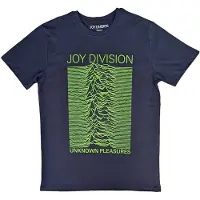 Ginza.se Joy Division: Unisex T-Shirt/Unknown Pleasures FP (Navy Blue) (Small)
