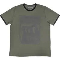 Ginza.se The Doors: Unisex Ringer T-Shirt/New Haven Frame (Khaki Green) (X-Large)