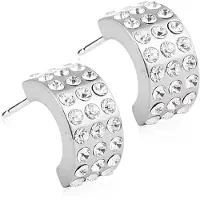 Blomdahl Örhängen Pendant Grand Brilliance Curved Crystal
