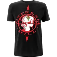 Ginza.se Cypress Hill: Unisex T-Shirt/Skull Compass (Black) (XX-Large)