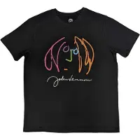 Ginza.se John Lennon: Unisex T-Shirt/Self Portrait Full Colour (Black) (X-Large)
