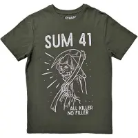 Ginza.se Sum 41: Unisex T-Shirt/Reaper (Green) (Large)