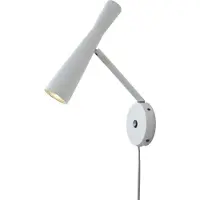 Its Vägglampa Bordeaux, Vitt / opal, Sovrum, Metall, Modern, Vägglampa, vägglampa inomhus