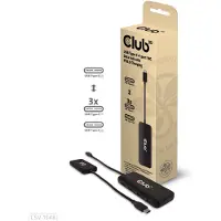Club 3D USB 3.0 Adapter [1x USB-C hane - 4x USB-C hona] USB-Hub Typ C 0 mm