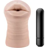 Blush Enlust Nicole - vibrerande masturberingsmun - realistiskt utseende - naturfärg