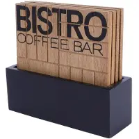 Koop Coaster Set "Bistro" 11,5x4,5x10cm
