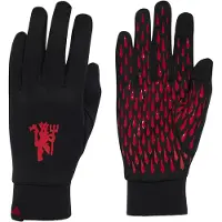 Adidas Manchester United Spelarhandskar Field Player - Svart/Röd - , storlek Large