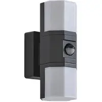 LINDBY Utomhusbelysning , Alaric, Svart, Aluminium, Modern