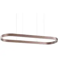 LUCANDE Taklampa , Melinay, dimbara, Brun / rost, Kök, Aluminium, Modern