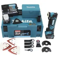 Makita TM30DSMJX5 TM30DSMJX5 Multiverktyg batteridriven inkl. 2x batterier, inkl. laddare, inkl. väska 12 V 4 Ah Antal batterier som ingår 2