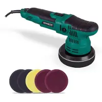 Vonroc Dual Action Polermaskin 650W – 125mm | Inkl. 4 poleringssvampar