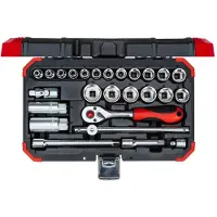 Gedore R59003026 Hylsnyckelsats metrisk 3/8 26 delar 3300053