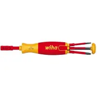 Wiha Skruvmejselskaft 38610 + Bits spår
