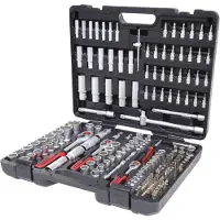 Ks Tools 1/4+3/8+1/2 1 Spärrnyckelsats Med Bits Och Hylsor 95 Bitar