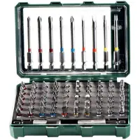 Metabo Bit box SP, 69 styck, Insex (brittiska enheter), Phillips, Pozidriv, Öppning, Torx, PH 1,PH 2,PH 3, PZ 1,PZ 2,PZ 3, 4,6 mm, T10,T15,T20H,T25,T27,T30,T40