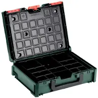 Metabo metaBOX 118 Organizer 626897000 Maskinväska ABS Grön, Svart (B x H x D) 396 x 118 x 296 mm