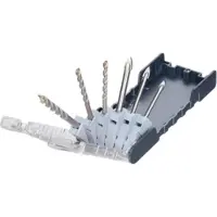 Kwb 109146 Glasborr-set 6 delar 5 mm, 6 mm, 8 mm Snabbchuck, Tandkrans Chuck 6 st