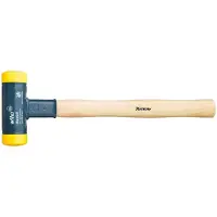 Wiha Schonhammer 40mm rueckschlagfrei plus6 02095 Hammare medelhård, rekylfri 736 375 mm 1 st