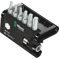 Wera 8040-6 Bit-Check 05056168001 Bit-Set 7 delar Inner-sexkantig