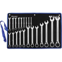 BRILLIANT TOOLS BT013221 BT013221 Ring-spärrnyckel-set Nyckelvidd (Metrisk) (för titel) 8 - 53 mm