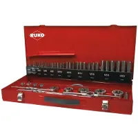RUKO Gängsats 245040; HSS-G; M3-M20; 54 st.