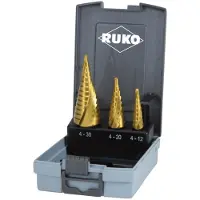 RUKO Hss-tin Stegborsats 3 Bitar