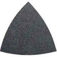 Fein 63717082011 Deltaslippapper med kardborrband, operforerad Kornighet 60 Hörnmått 80 mm 50 st