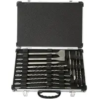 Makita D-42444 Borrhammar-set 17 delar 5 mm, 6 mm, 8 mm, 10 mm, 12 mm, 14 mm SDS-Plus 1 set