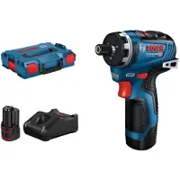 Bosch Professional GSR 12V-35 HX Borrmaskin batteri 12 V inkl. 2x batterier, inkl. laddare, inkl. väska
