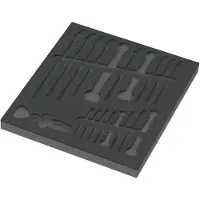 Wera 05137331001 Joker Skumgummiinlägg 1 st (L x B x H) 344 x 392 x 30 mm