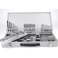 GSR 00708080 Gängskärningssats 45 delar HSS-G metrisk M3 - M12