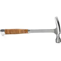 PICARD Hammare med spikdragare 0079600-22; 22 mm; 435 mm läderhandtag