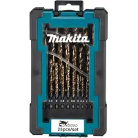 Makita Borrsats för metall D-67599 M-Force; 1-13 mm; 25 st.