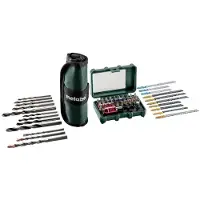 Metabo - Jig saw blade, screwdriver and drill bit set - 55 delar