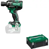 HiKOKI WR36DH WR36DHW2Z Slagskruvdragare batteri 380 Nm 36 V/DC Antal batterier som ingår 0 exkl. batteri/laddare, Utan laddare