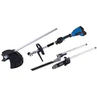 Scheppach Multifunktionellt trädgrådsverktyg BC-MFH400-X; 2x20 V (utan batteri och laddare)