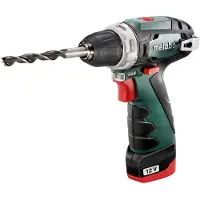 Metabo Skruvdragare/borr PowerMaxx BS Basic; 12 V; 2x2,0 Ah batt.