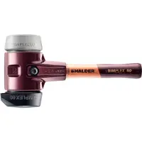 HALDER Gummihammare 3023.282; 80 mm; 2775 g