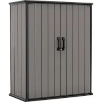 Keter DOMEK förråd för trädgården 140x73,6x170,4cm Premier TALL