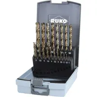 RUKO Din 338 Typ Va Hsse-co5 Borrserie 19 Enheter
