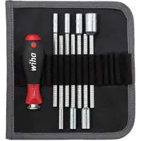Wiha 27712 Utbytbara blad set 8 delar Ytter-sexkantig Verkstad