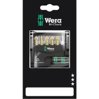 Wera Bit-Check 12 Wood 1 SB 05136390001 Bit-Set 1/4 (6.3 mm) inkl. bithållare