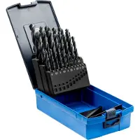 PFERD TOOLS 25203702 SET SPB DIN 338 HSSG N 1-13 STEEL 25 Stål Metall-spiralborrset 25 delar 1 mm, 1.5 mm, 2 mm, 2.5 mm, 3 mm, 3.5 mm, 4 mm, 4.5 mm, 5 mm, 5.5