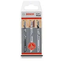 Bosch Accesorios Sticksågsbladsats Wood; 15 st.