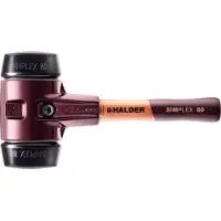 HALDER Gummihammare 3002.082; 80 mm; 2770 g