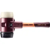 HALDER Gummihammare 3028.082; 80 mm; 230 mm