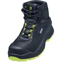 Heckel MACCROSSROAD 3.0 S3 HIGH 6731344 Säkerhetsstövlar S3 Skostorlek (EU): 44 Svart, Gul 1 par