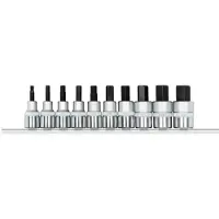 Gedore R62558110 3300027 Inner-sexkantig Skruvmejselsats 19 mm 1/2 SW 19, SW 17, SW 14, SW 12, SW 10, SW 9, SW 8, SW 7, SW 6, SW 5, 55 mm 1/2